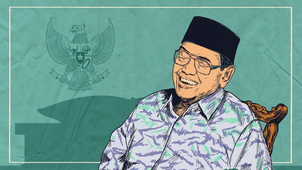 mozaik-gusdur-dilantik-presiden-ri | IslamRamah.co